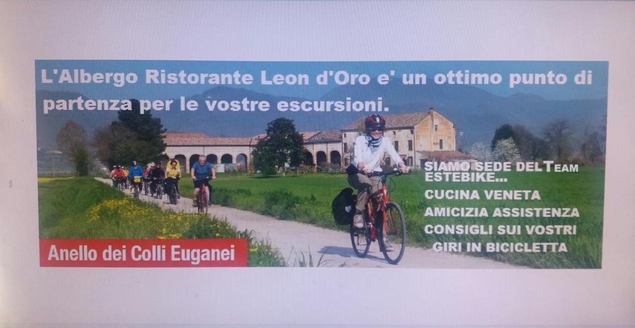 Albergo Ristorante Leon D'Oro Este Buitenkant foto